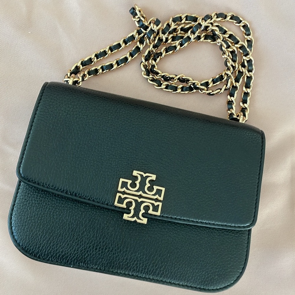 Tory Burch Britten Small Adjustable Shoulder Bag. - image 8